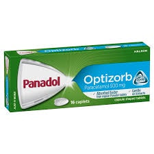Pandadol Optizorb Caplets 16pk 500g
