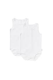 Bonds Wonderbodies Sleeveless Singlets Size 000 - 2 Pack