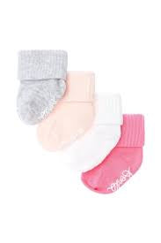 Bonds Baby Girls Bamboo Cuff 4 Pack Size 0-1