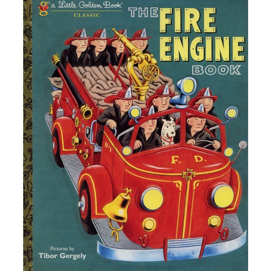 A Little Golden Book - The Fire Engine Book