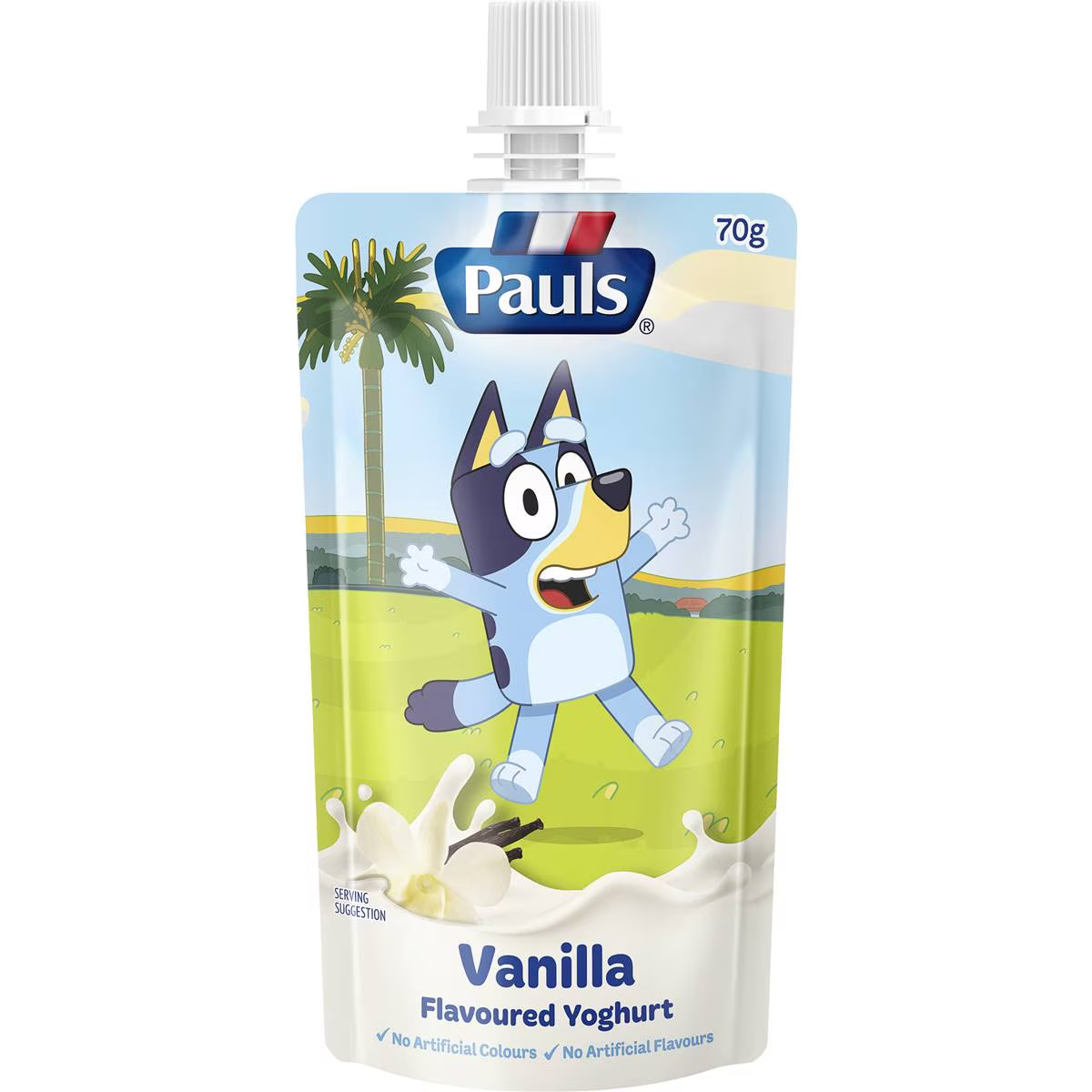 Paul's Yoghurt Pouch Vanilla 70g