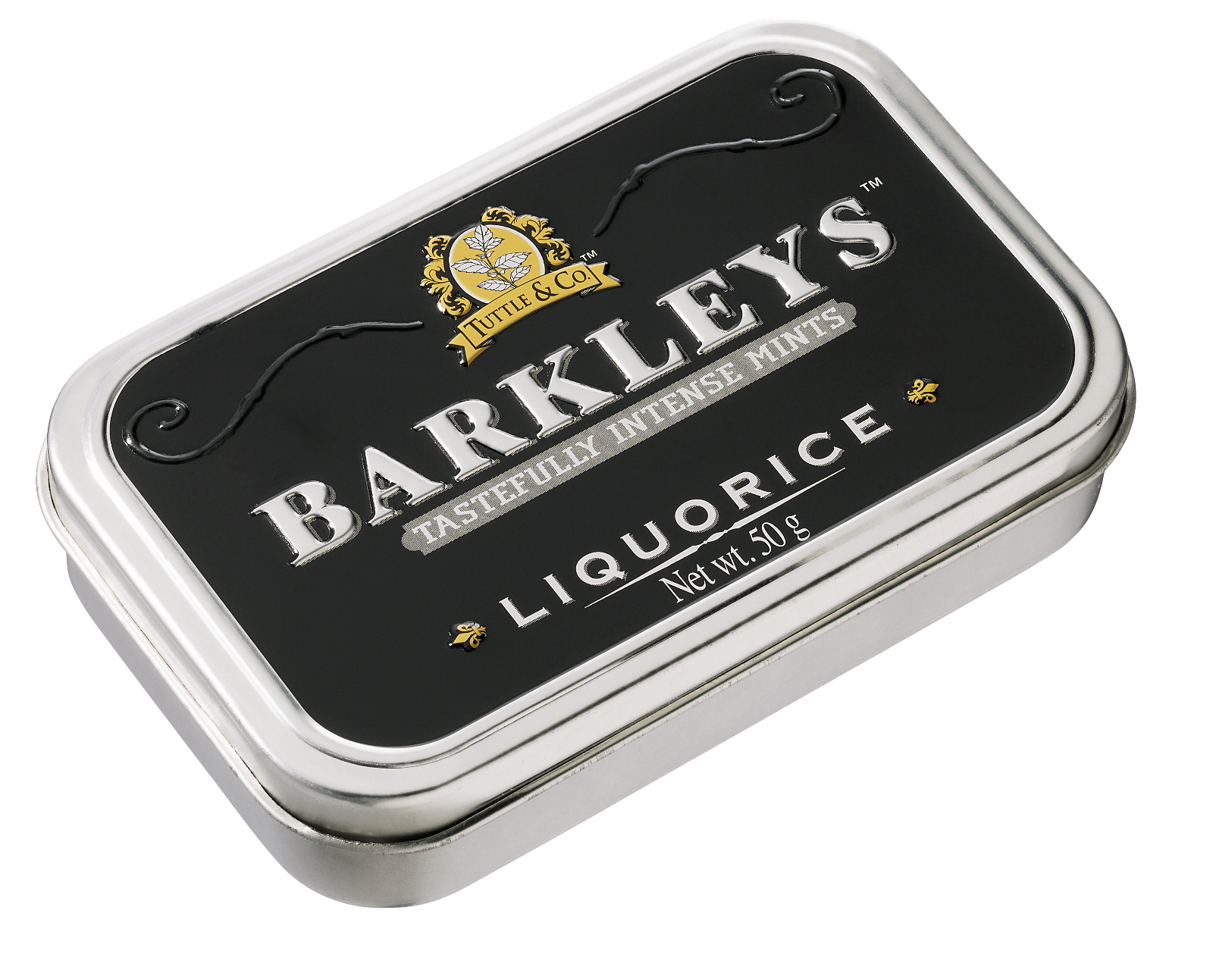 Barkleys Mints Liquorice Tin 50g