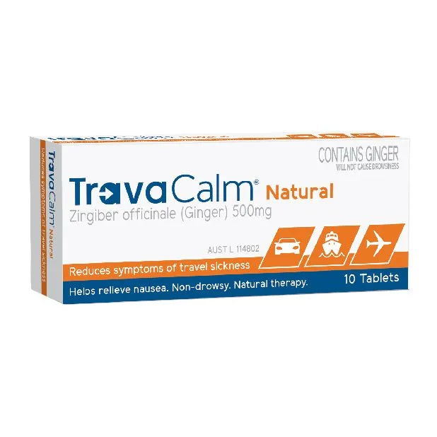 TravaCalm Ginger 10pk