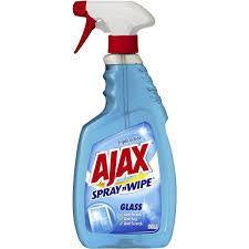 Ajax Spray and Wipe Trigger Glass Cleaner 500ml
