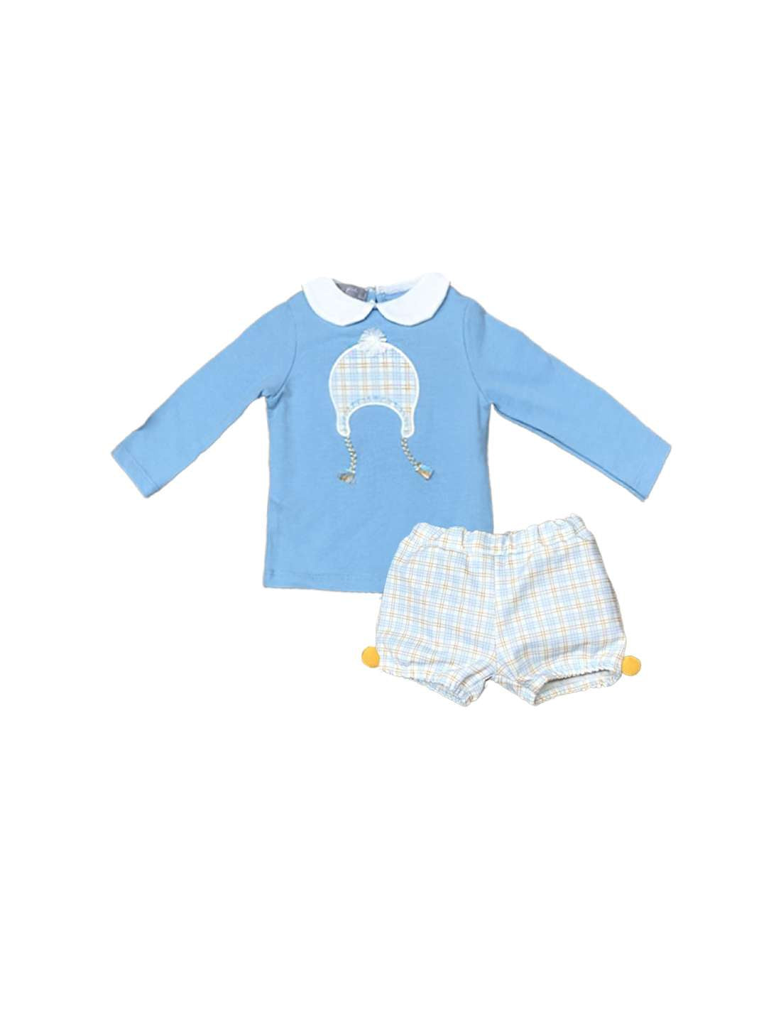 Alma Boy Check Set 18m