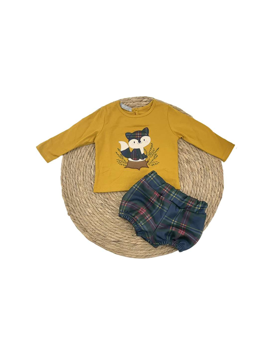 Alma Mustard Fox set 12m