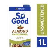So Good Unsweetened Almond Milk 1l