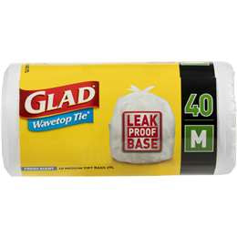 GLAD Kitchen Tidy Bag WTOP RL MED 40