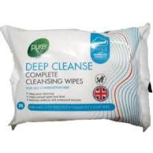 Pure Cleansing Face Wipes x 25