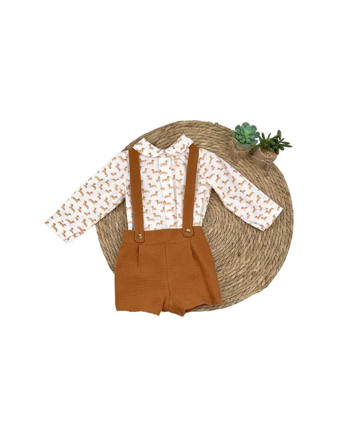 Babyferr Boys Pants & Shirt 6m