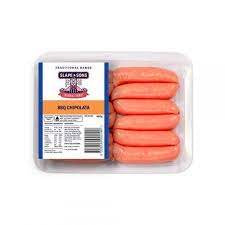 Meat Sausages Beef BBQ Chipolatas 480g