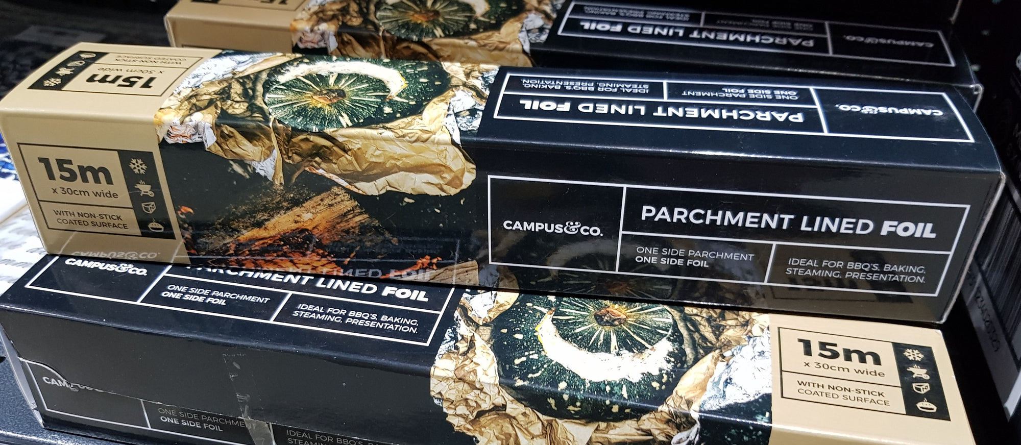Campus & Co Aluminium Parchment Foil 300mm x 15m