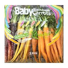 Riviera Fresh Coloured Baby Carrots 1kg