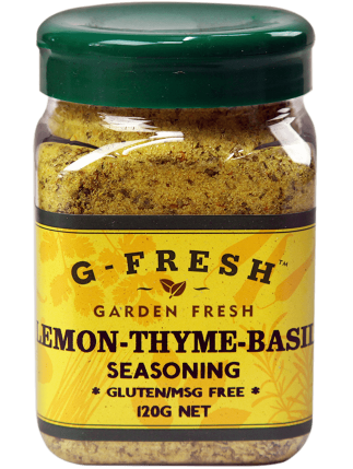 Garden Fresh Lemon-Thyme-Basil Seasoning Gluten/MSG Free 120g