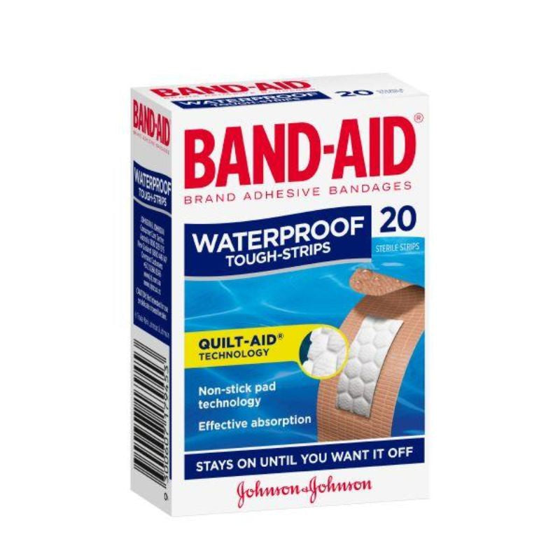 Band Aid Waterproof Regular 20pk