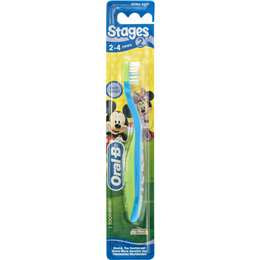 Oral B Stages 2-4 Years Kids Toothbrush