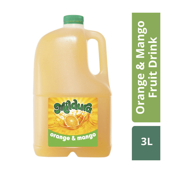 Mildura Orange and Mango Drink 3L