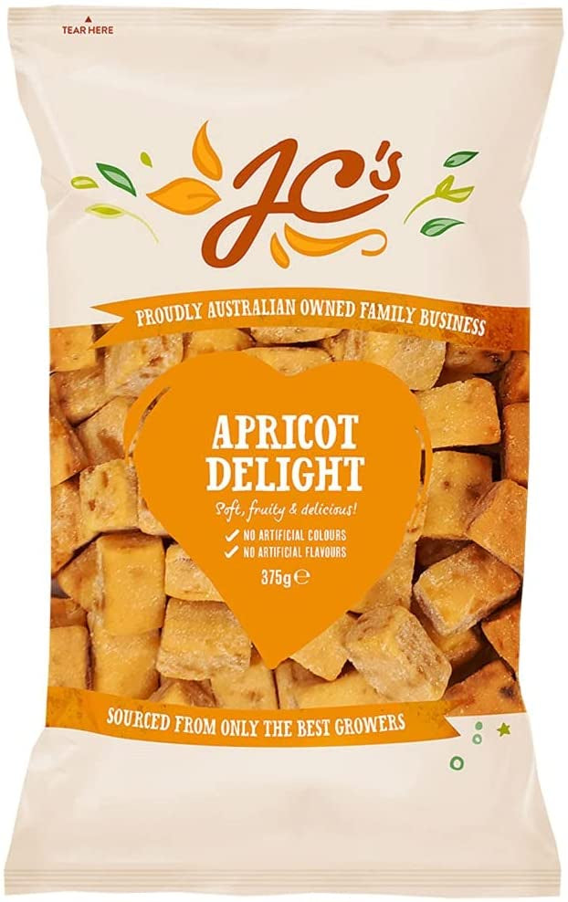 JC Nuts Apricot Delight 375g