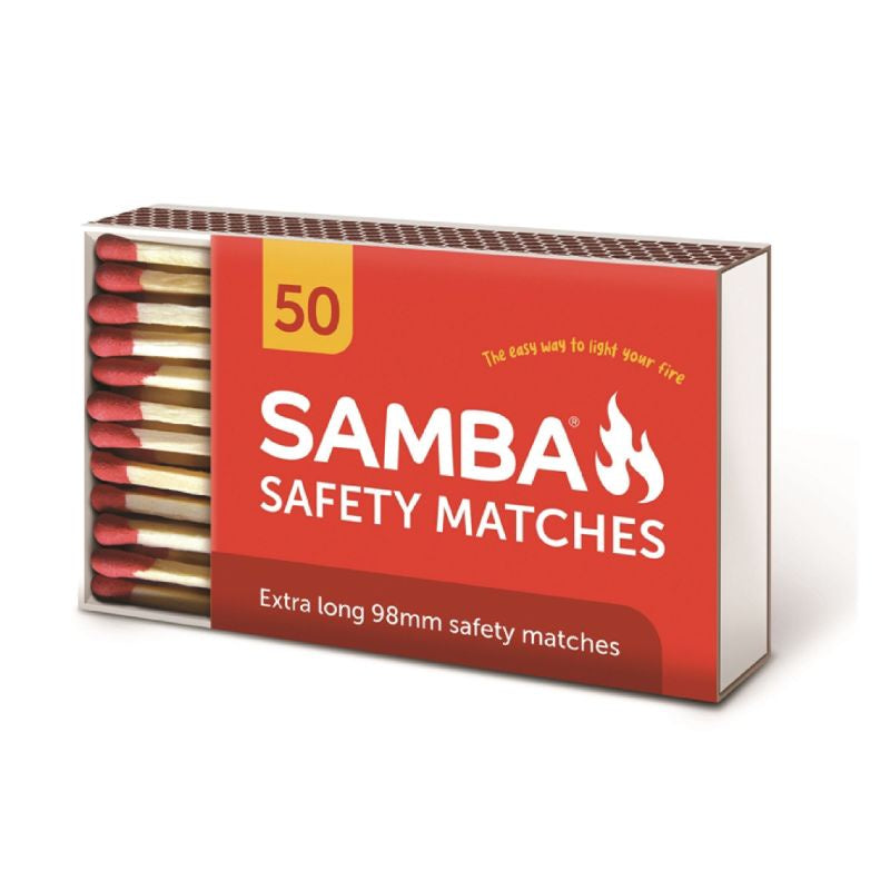 Samba BBQ Matches 50Pk 90mm