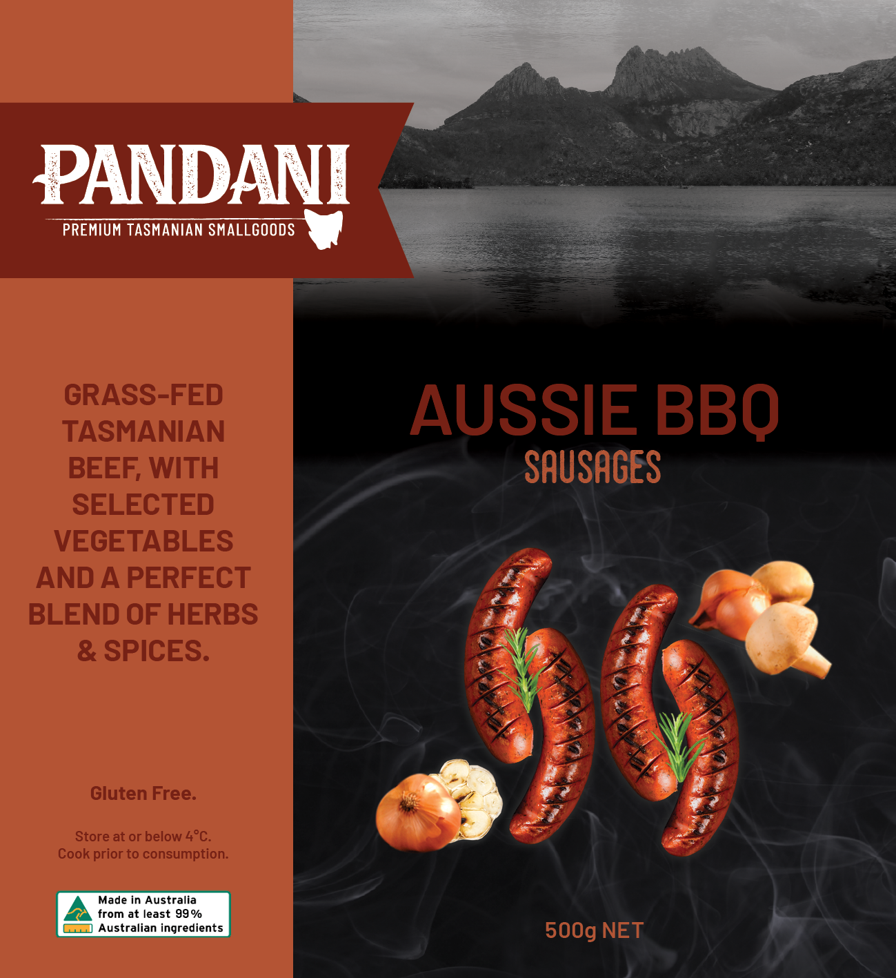 Pandani BBQ Thin Sausages 500g