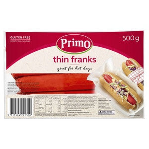 Primo Thin Franks 500g