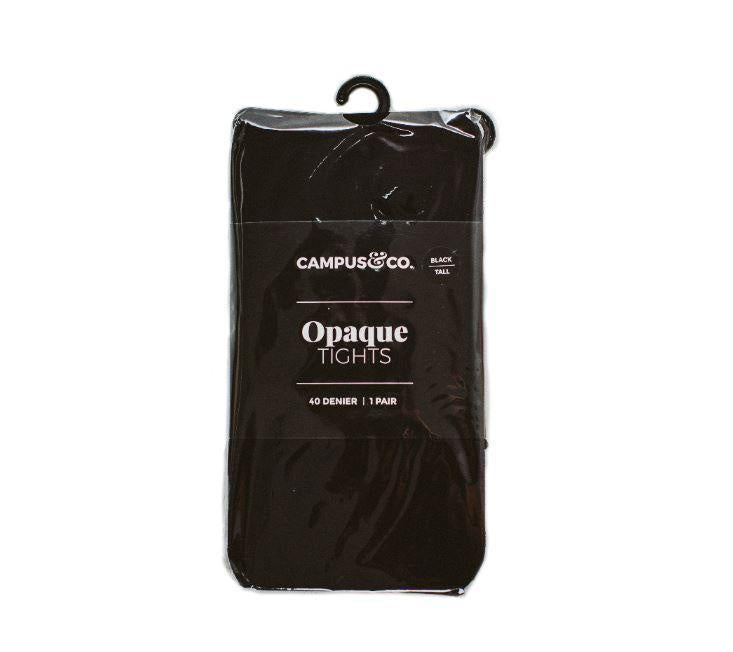 Campus&Co. Microfibre Tights Opaque Black Ave