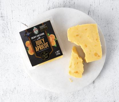 Bertocchi Creamy Lancashire With Juicy Apricot Cheese 200g