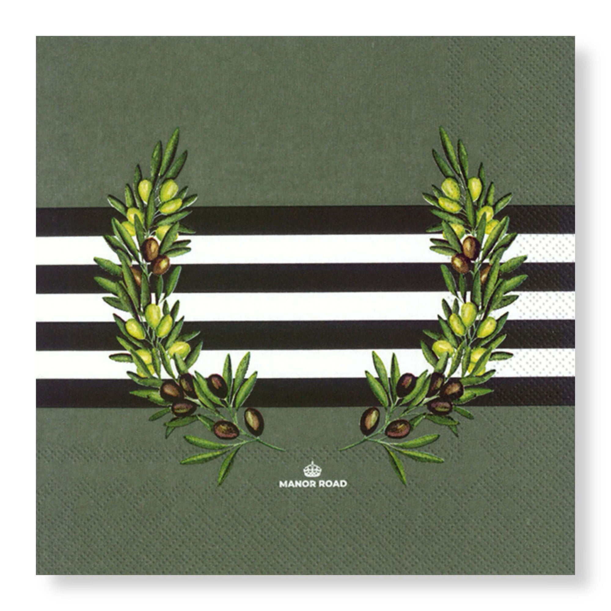 Manor Road The Olive Napkins - Luncheon