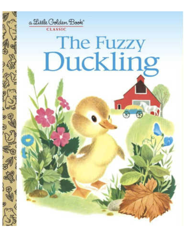 A Little Golden Book - The Fuzzy Duckling
