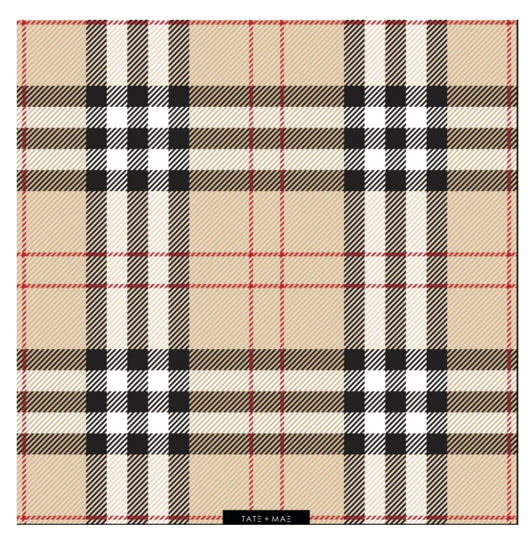 Tate & Mae Classic Check Placemat 12pk