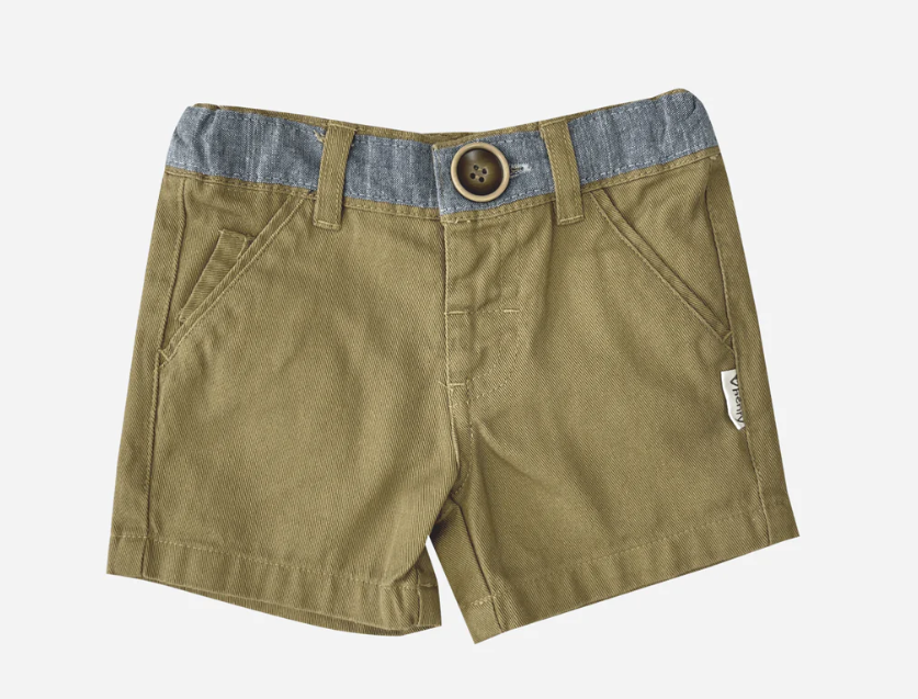 Baby Boys Taupe Shorts 12-18m