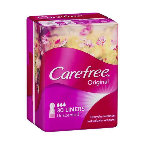 CAREFREE® Liners Folded & Wrapped 30