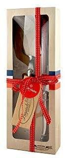 Marie Claire Cake Knife Set - Silver