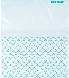 IKEA Ziplock Bags Lrg 15 x 6L 15x 4.5L