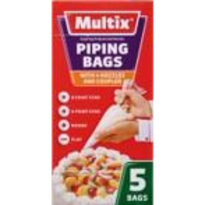 Multix Piping Bags x 5