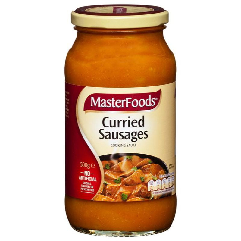 Masterfoods Curried Sausages Cooking Sauce 500g