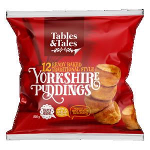 Tables & Tales Yorkshire Puddings 220g 12 pack