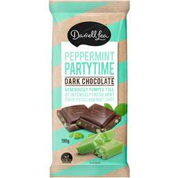 Darrell Lea Peppermint Partytime Block 180g