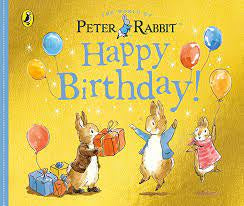 Peter Rabbit Happy Birthday Board Book