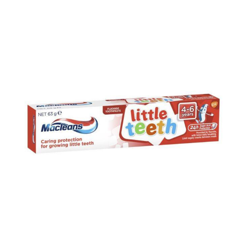 DNO Macleans Toothpaste Little Teeth 4-6 Years 63g