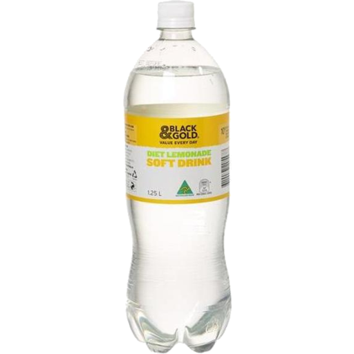 Black & Gold Diet Lemonade 1.25l