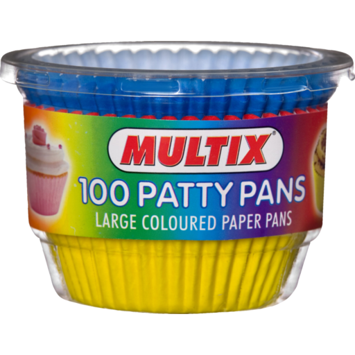 Multix Patty Pan Large 100s