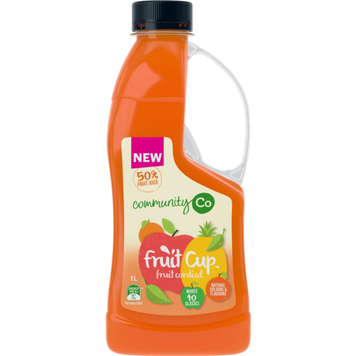 Community Co Cordial Fruit Cup 1L