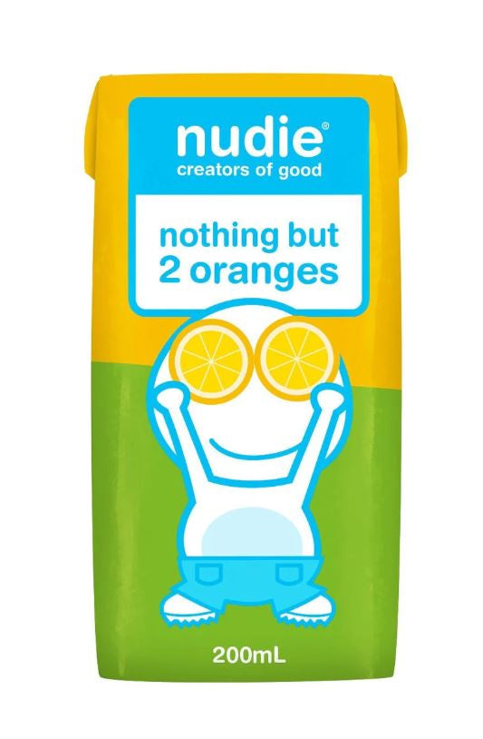 Nudie Nothing But Oranges Kids 200ml