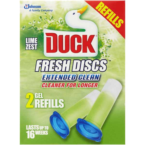 Duck Fresh Discs Toilet Cleaner Citrus Twin Refills 2x36ml