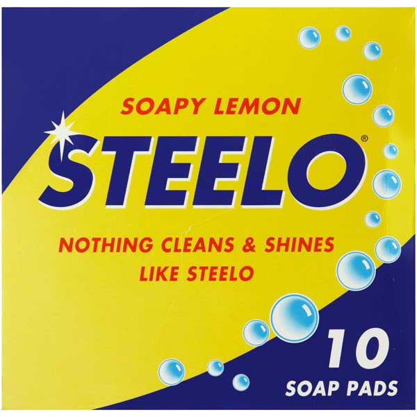 Steelo Soap Pads Lemon 10 Pack
